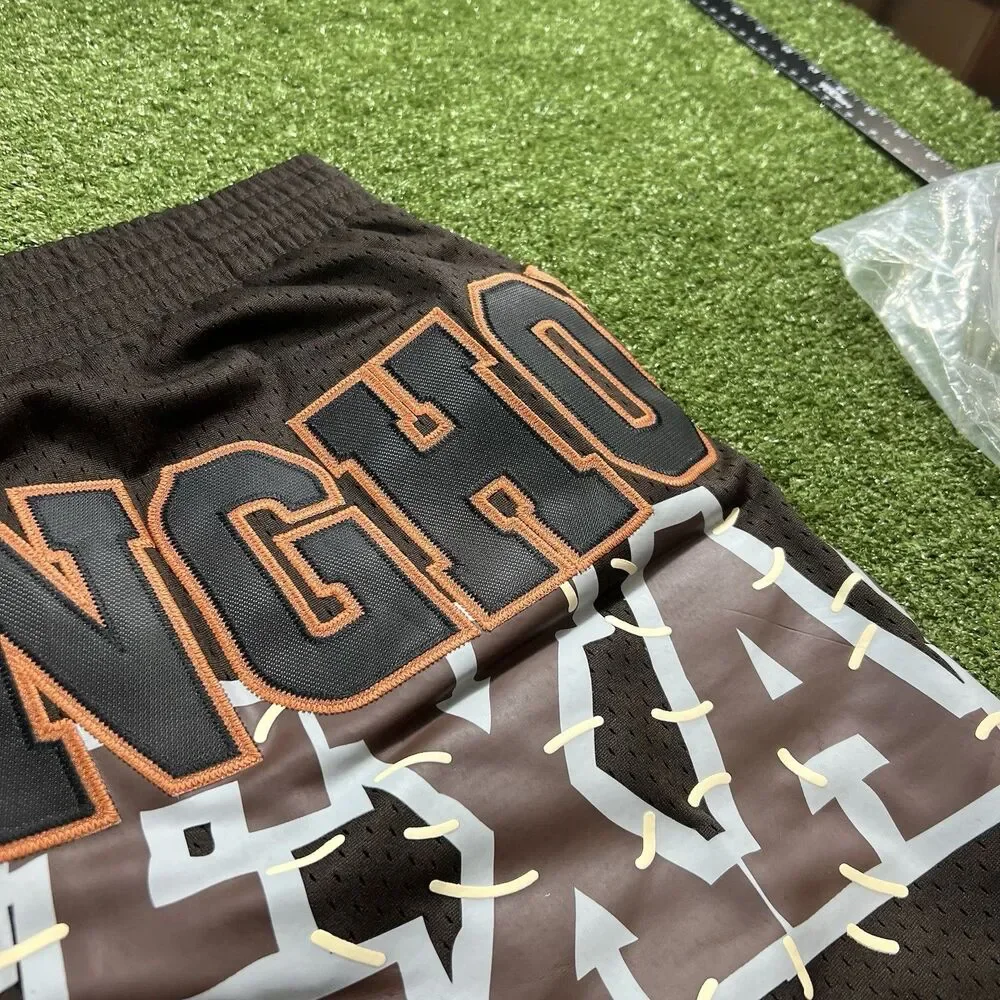 Travis Scott Texas Longhorns Mitchell & Ness Shorts Size 2XL